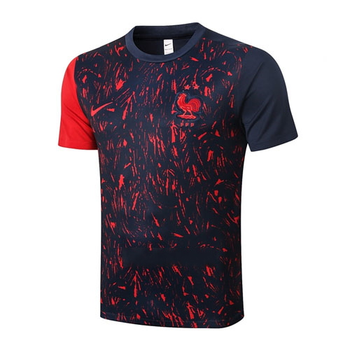 Maillot De Foot Entrainement France 2021 Noir Pas Cher